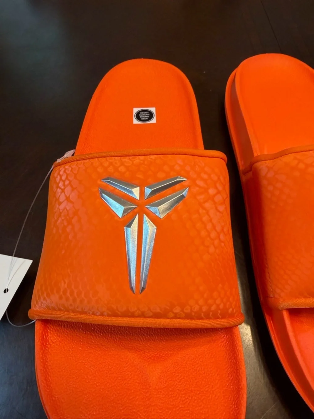 New Nike Kobe Slides Sandals Orange Size US 10
